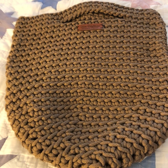 Scandinavian Style Crochet Tote Bag - Picture 2 of 11